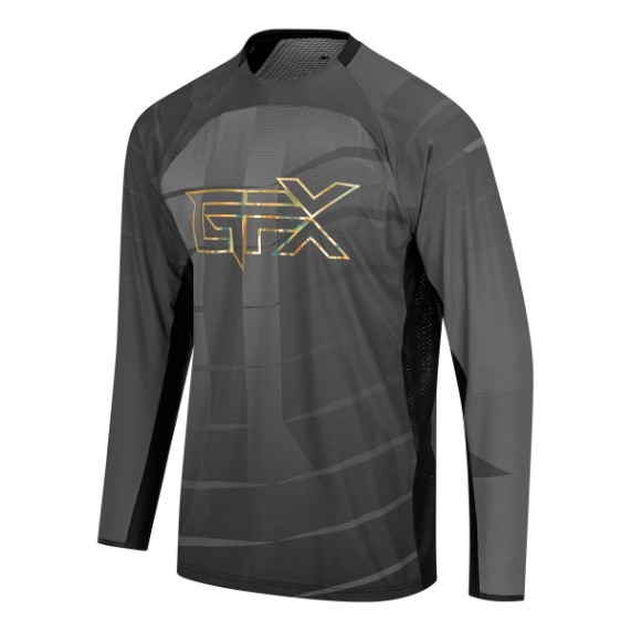 KTM GFX Jersey Grey Vorderansicht | Leichtes MX-Jersey