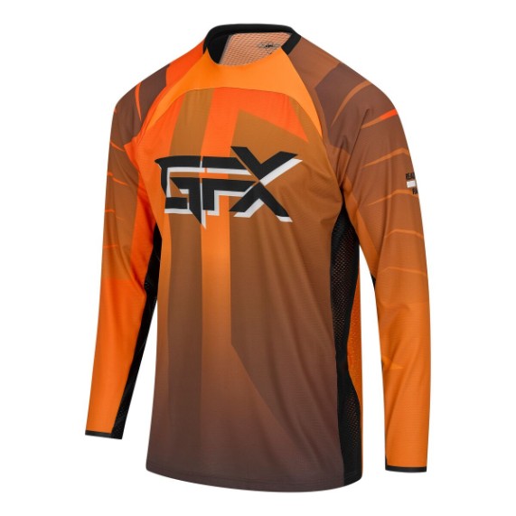KTM GFX Jersey Orange Vorderansicht | Leichtes MX-Jersey