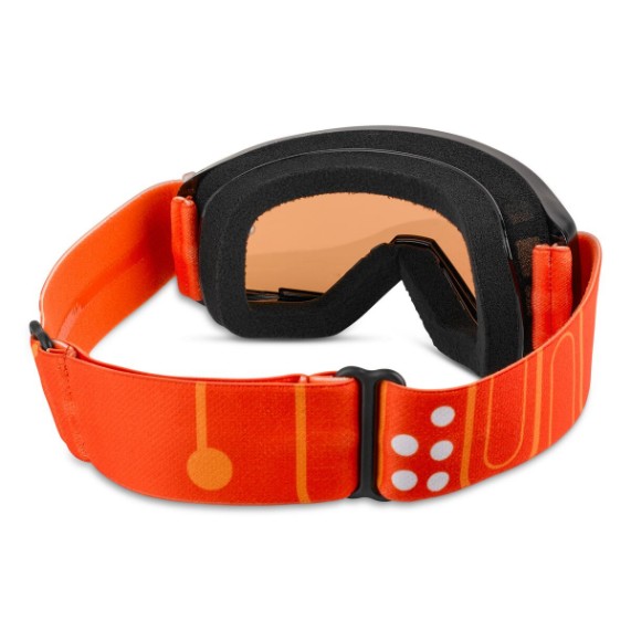 KTM Kids GFX Goggles Detail | Silikon-Haftstreifen und Komfortschaum