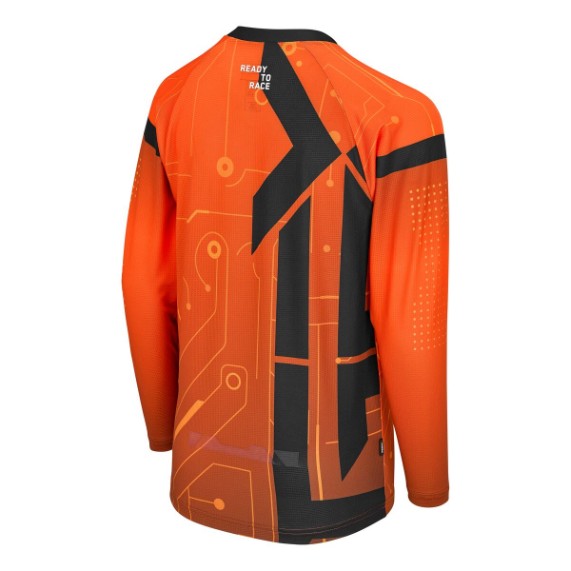 KTM Kids GFX Offroad-Jersey Rückseite | Optimale Passform in Fahrposition