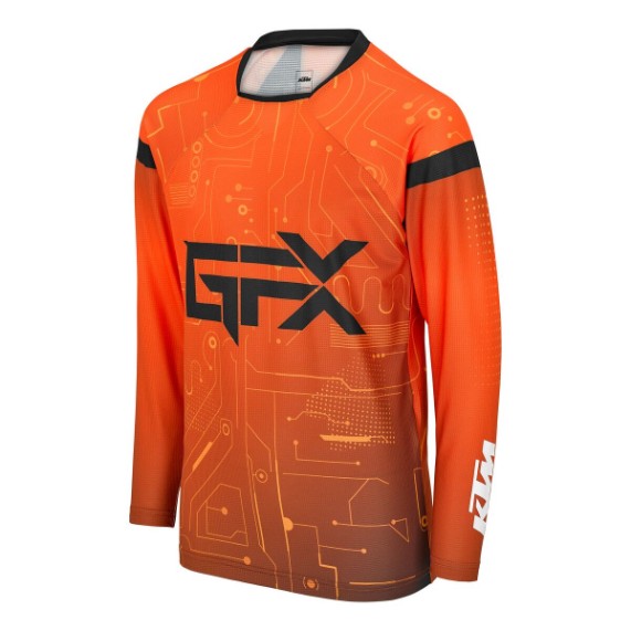 KTM Kids GFX Offroad-Jersey Vorderseite | Leichtes Performance-Jersey
