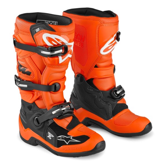 KTM Kids Tech 7S Boots von Alpinestars | Rückansicht