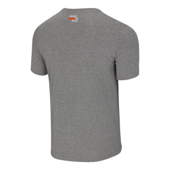 KTM Pure Tee – Rückseite - Dark Grey Melange