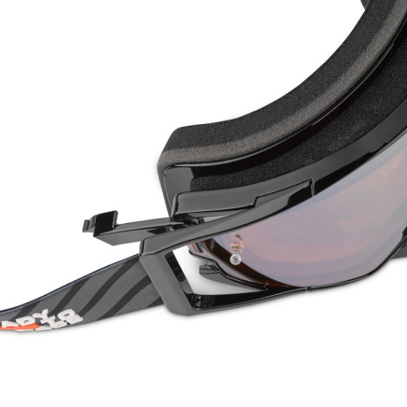 KTM Racetech Goggles Black | erweitertes Sichtfeld und Komfort