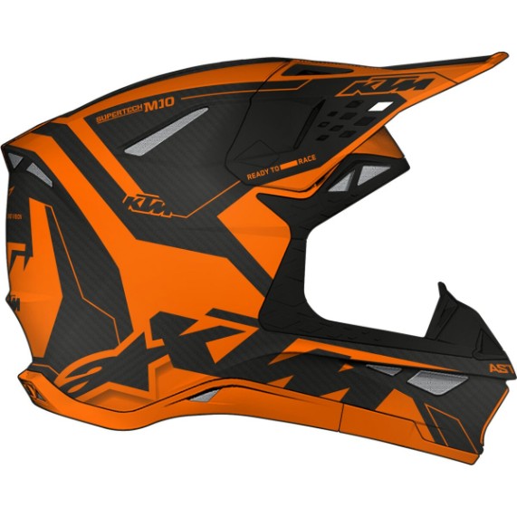 KTM S-M 10 Helmet ECE Front | Carbon-Offroadhelm mit Mips®