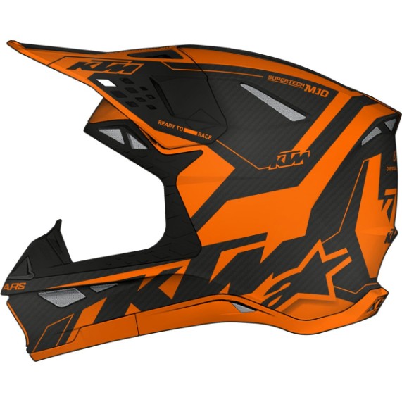 KTM S-M 10 Helmet ECE Seite | Premium-MX-Helm von Alpinestars