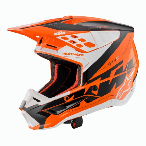 KTM SM5 Helmet ECE DOT Front | Motocross Helm mit Belüftung
