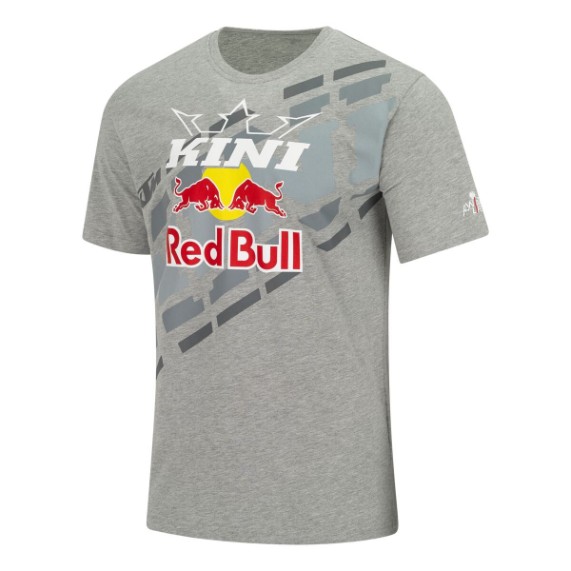 KTM Strobe Tee Kini Red Bull | Frontansicht Print Grau | PowerWear