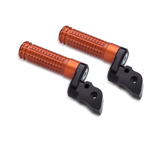 Mizu Race Fussraste | KTM Adventure, Enduro & SMC-R | orange | 22mm