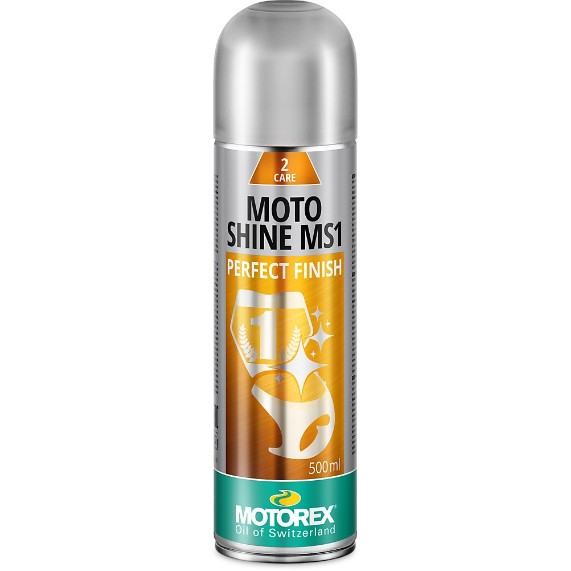 MOTOREX MOTO SHINE MS1 | Glanzspray für Lack, Kunststoff & Chrom