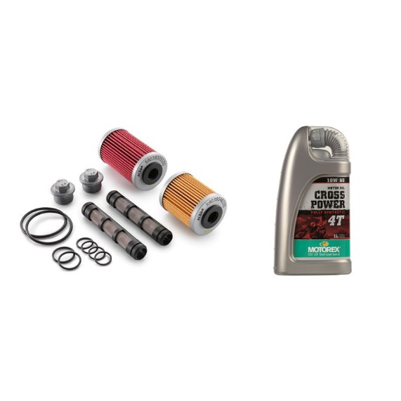 Ölfilter Service Kit mit Motorex Öl | 690 LC4 | 2009–2011 | Komplettset