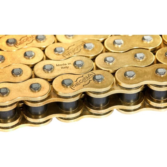 Regina Motorradkette HPE | Made in Italy | Detailansicht | Gold Z-Ring