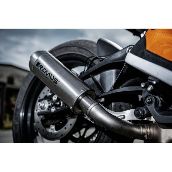 Remus Slip-On Endschalldämpfer montiert | KTM 125/390 Duke