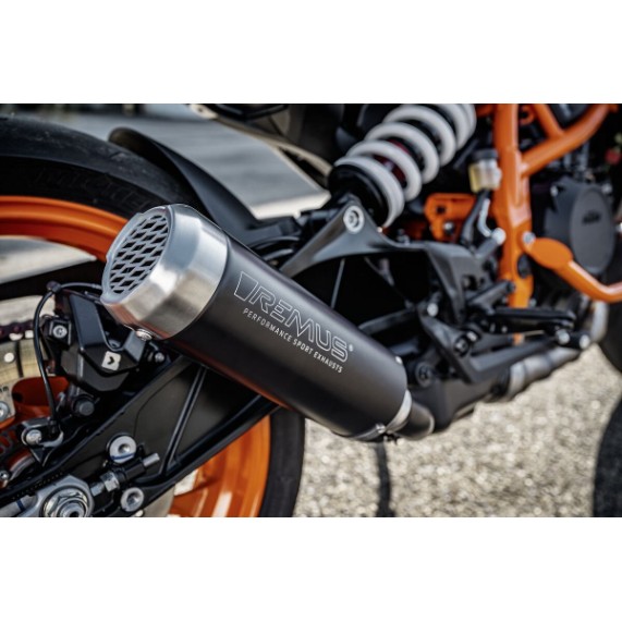 Remus Slip-On Endschalldämpfer montiert | KTM SMC R & Adventure