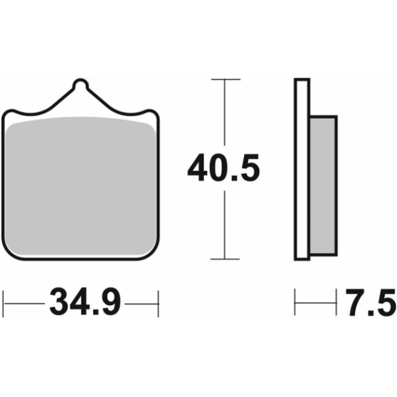 SBS 762HF | Keramik Bremsbeläge für maximale Performance