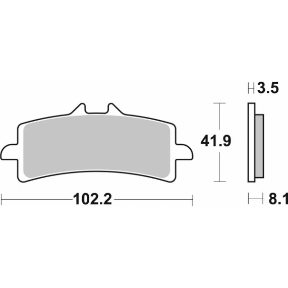 SBS 841DC | Dual Carbon Bremsbeläge für Rennsport & Endurance