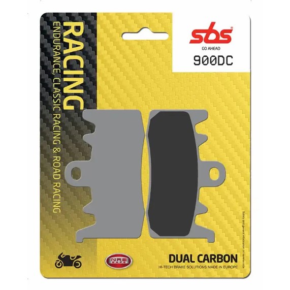 SBS 900DC | Dual Carbon Bremsbeläge für Racing & Endurance
