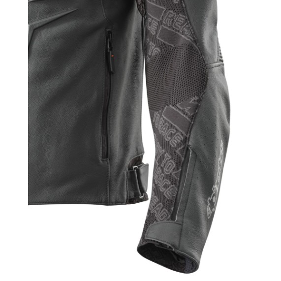 Street Jacke | HELICAL LEATHER JACKET | Ärmel