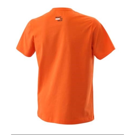 T-Shirt | Pure tee orange | hinten