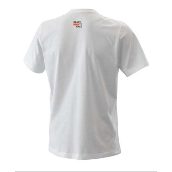 T-Shirt | Pure tee white | hinten
