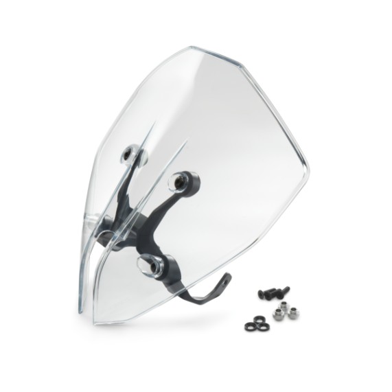 Windschild Touring transparent | KTM 790 & 890 Duke | 290 mm Windschutz