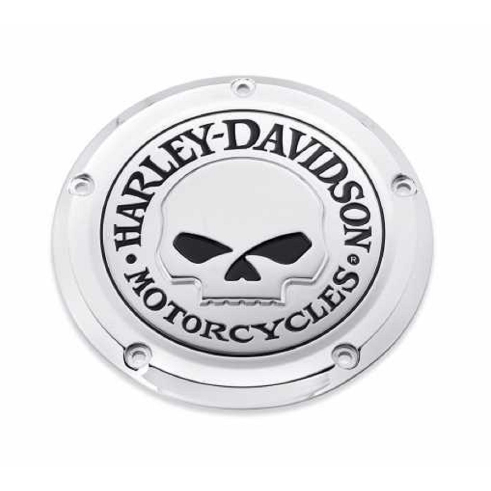 Harley-Davidson Aufkleber Schriftzug Chrom