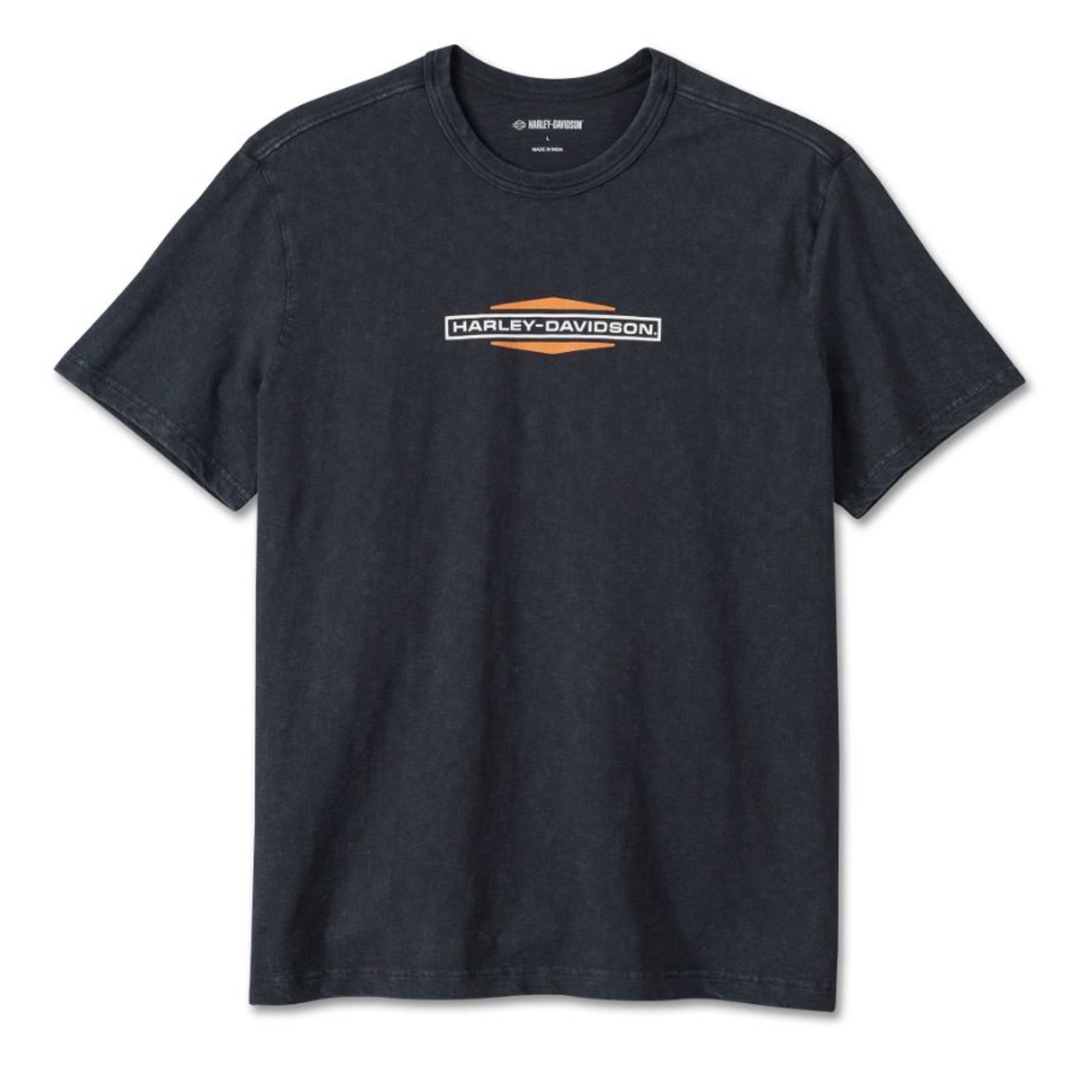 Stacked Bar & Shield Slub Tee