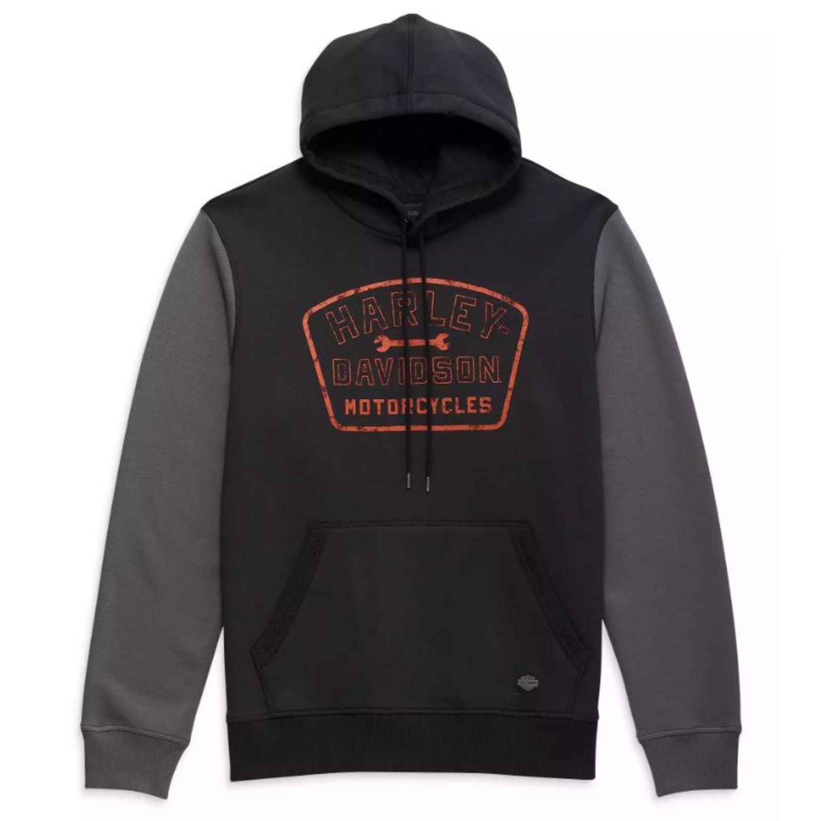 Hoodie Wrench Crew schwarz/grau