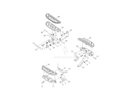 Footboard Support Bracket front