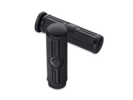 Motorrad Griffe Lenkergriffe Willie G™ Skull Logo Grips Schwarz oder Chrome