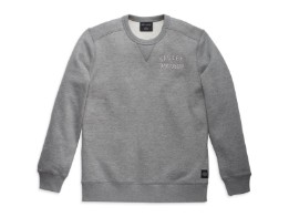 Text Sweater, grau