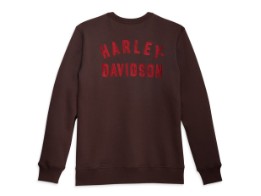 Text Sweater, braun