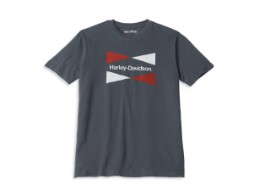 Harley Davidson Herren Helvetica Grafik T-Shirt