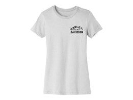 Forever Metropolitan Skript Grafik T-Shirt für Frauen
