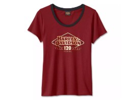 Damen T-Shirt 120th Anniversary, rot