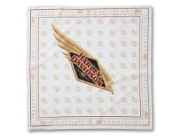 120th Anniversary Speedbird Bandana für Damen - Weiße Schönheit aus Baumwolle Biker Kopfbedeckung Logo