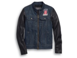 Jacke Arterial Funktionsjacke Jeans-Leder