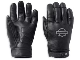 Handschuhe Metropolitan Leder, schwarz