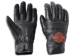 Handschuhe Grapnel Leder, schwarz