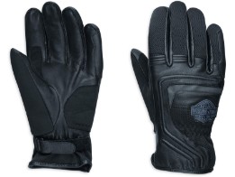 Motorrad Herren Handschuhe aus Ziegenleder Bar & Shield EC