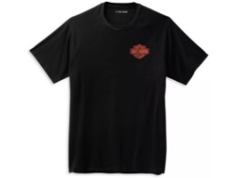 T-Shirt Performance Bar & Shield, schwarz