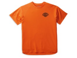 T-Shirt Performance Bar & Shield orange