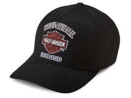 Baseball Cap Bar & Shield Traditional schwarz