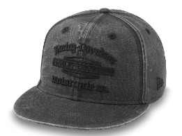 Baseball Cap Old English Stacked Bar & Shield