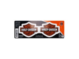 Harley Davidson Bar & Shield Logo-Aufklebern, orange