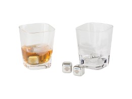 Silhouette Bar & Shield Whiskey Steinglas-Set