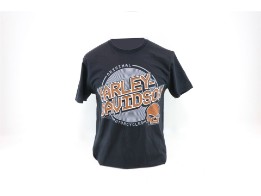 Harley Davidson Vortex Dealer Shirt, schwarz
