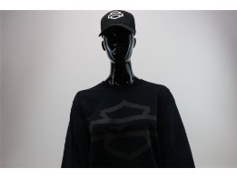 Kiel Dealer Shirt LS Open B&S on Black