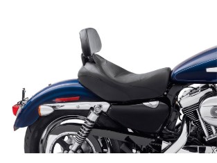 Signature Solo Sitz mit Fahrerrückenlehne 15" Für XL Modelle ab ´07 mit 4,5-Gallonen-Tank