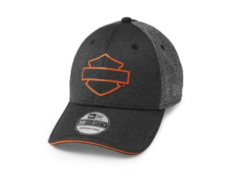 Unisex Bar & Shield Cappy 39Thirty Baseball-Cap Biker Kappe Stretch Motorrad Basecap